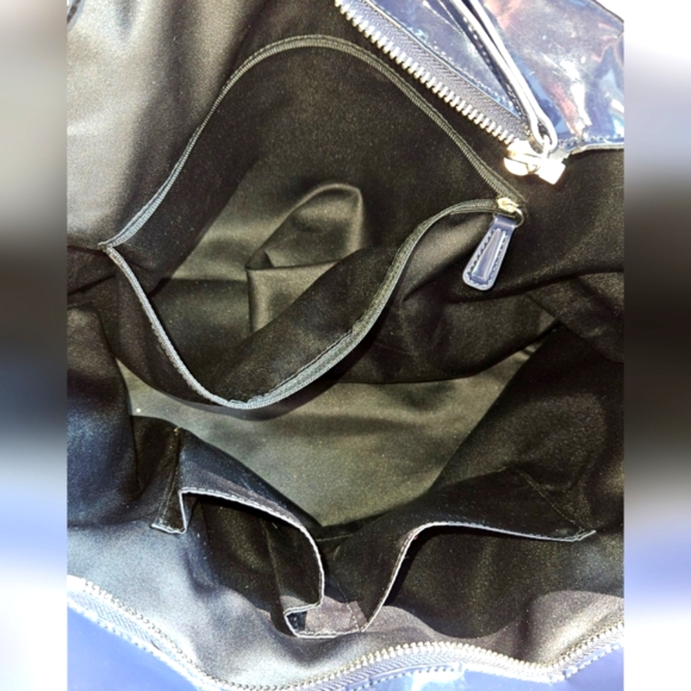 COACH | XL Parchment Shopper Travel Tote | Leather | Womens | Shoulder Bag - Picture 12 of 16